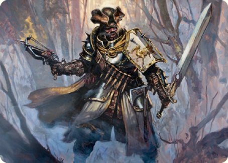 Brutal Cathar Art Card [Innistrad: Midnight Hunt Art Series] | Gamers Paradise