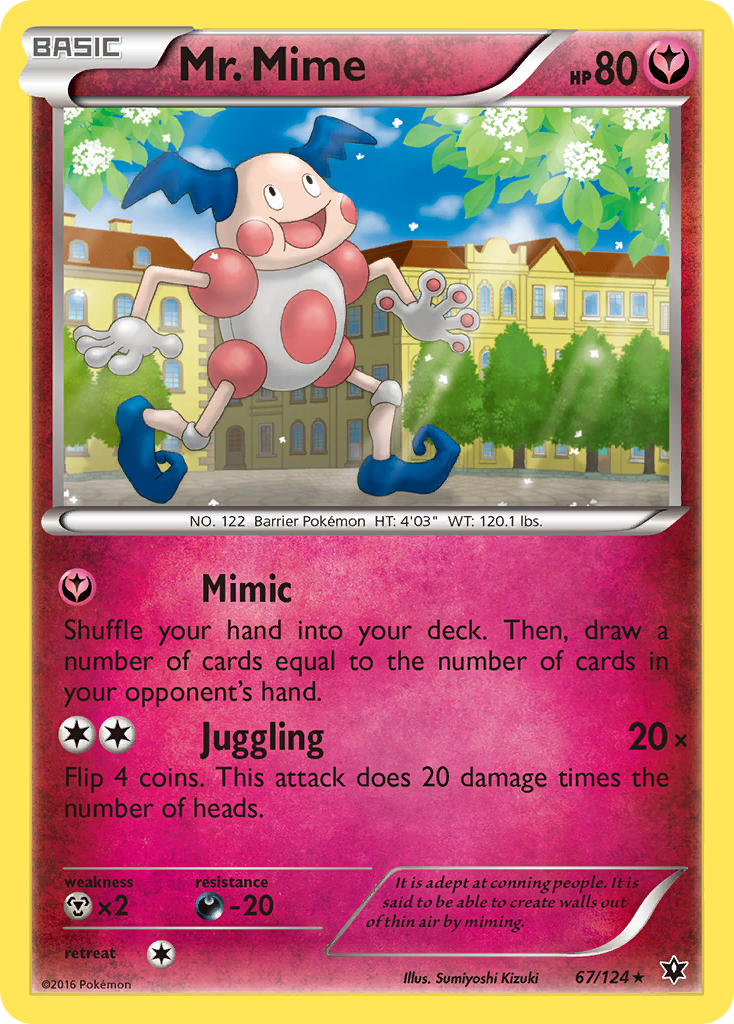 Mr. Mime (67/124) [XY: Fates Collide] | Gamers Paradise