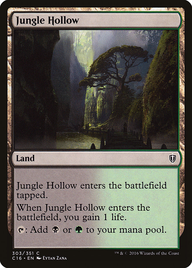 Jungle Hollow [Commander 2016] | Gamers Paradise