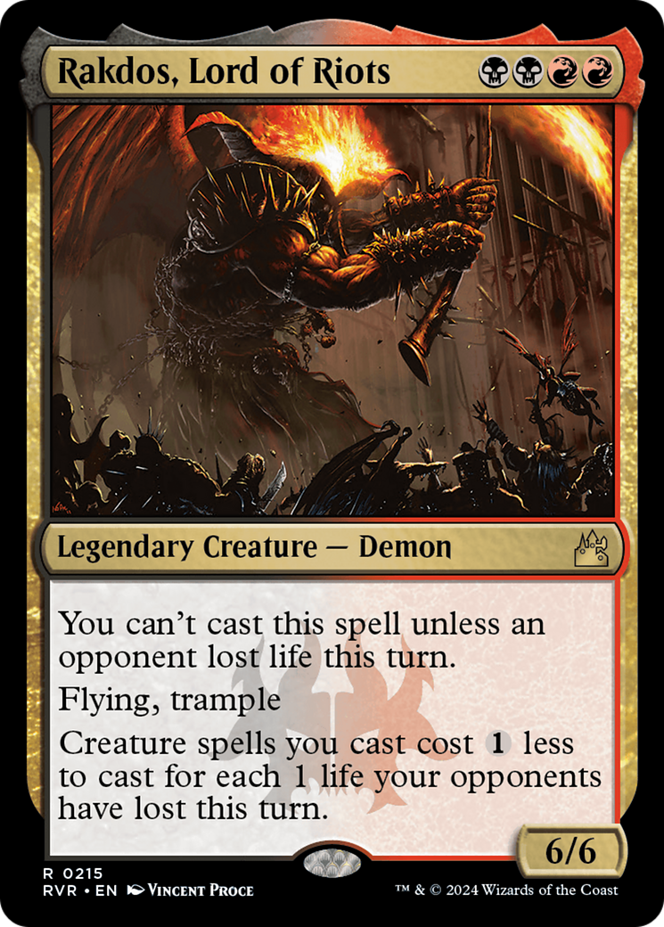 Rakdos, Lord of Riots [Ravnica Remastered] | Gamers Paradise