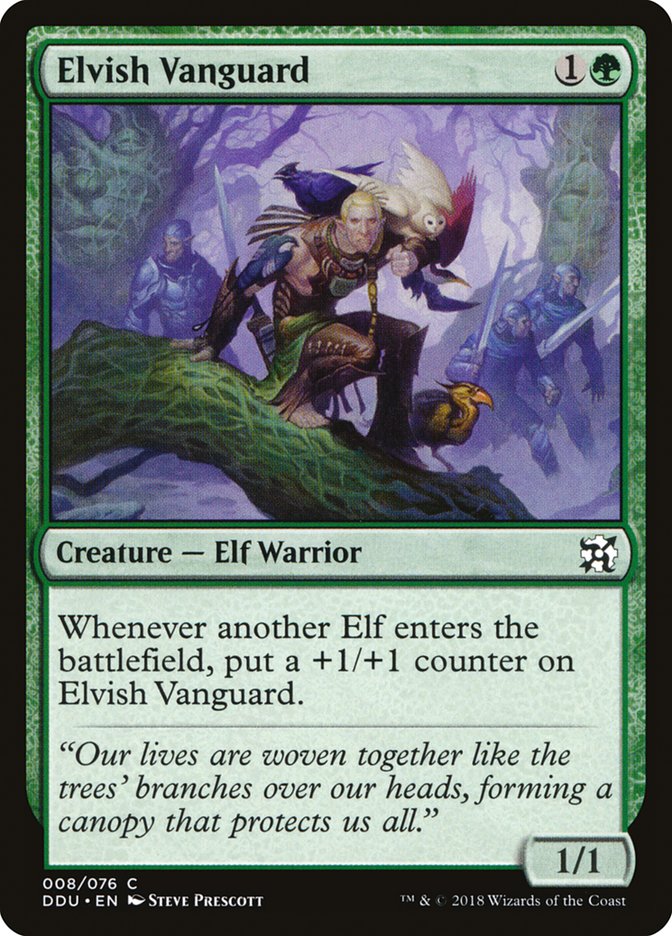 Elvish Vanguard [Duel Decks: Elves vs. Inventors] | Gamers Paradise