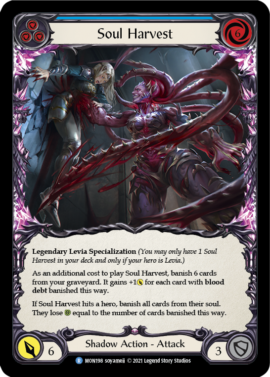 Soul Harvest [MON198-RF] 1st Edition Rainbow Foil | Gamers Paradise