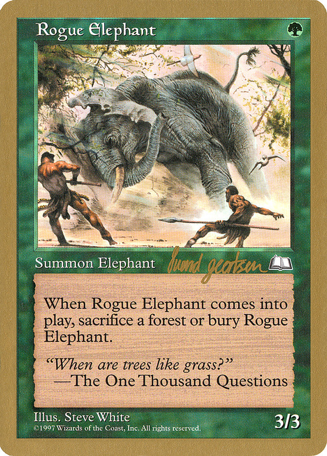 Rogue Elephant (Svend Geertsen) [World Championship Decks 1997] | Gamers Paradise