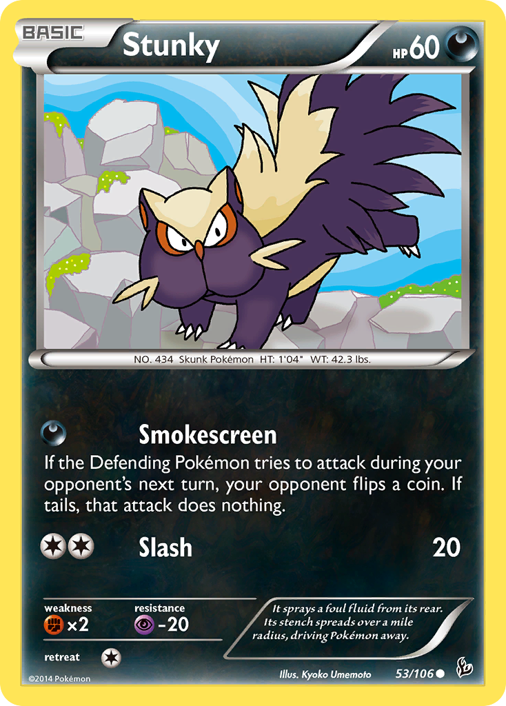 Stunky (53/106) [XY: Flashfire] | Gamers Paradise