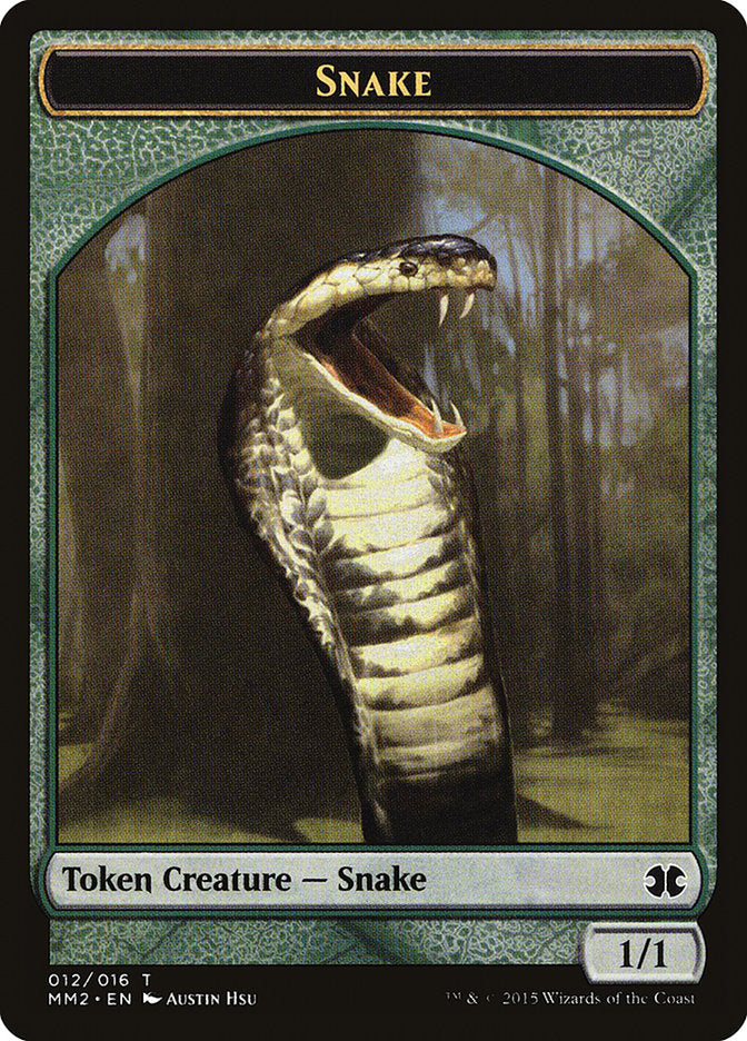 Snake Token [Modern Masters 2015 Tokens] | Gamers Paradise