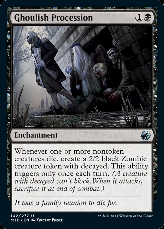 Ghoulish Procession [Innistrad: Midnight Hunt] | Gamers Paradise