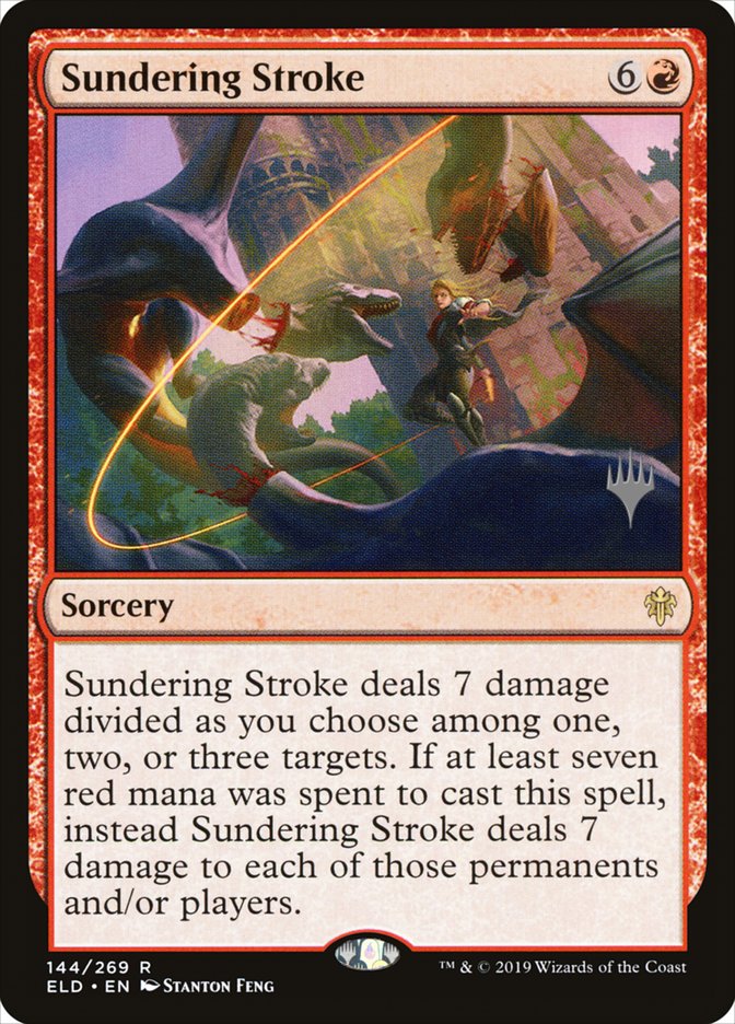 Sundering Stroke (Promo Pack) [Throne of Eldraine Promos] | Gamers Paradise