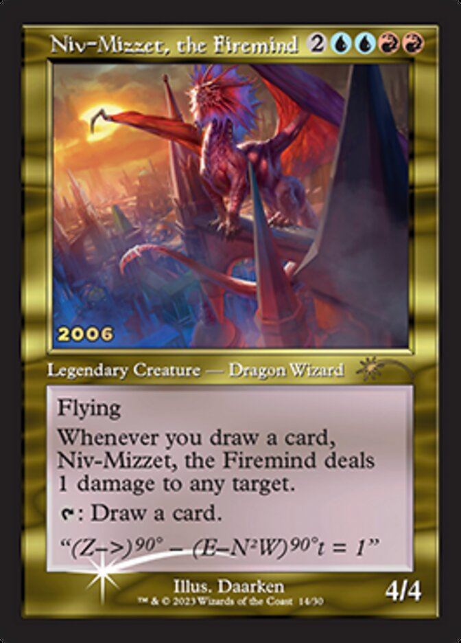 Niv-Mizzet, the Firemind [30th Anniversary Promos] | Gamers Paradise