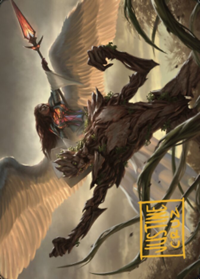 Strength of the Coalition Art Card (Gold-Stamped Signature) [Dominaria United Art Series] | Gamers Paradise