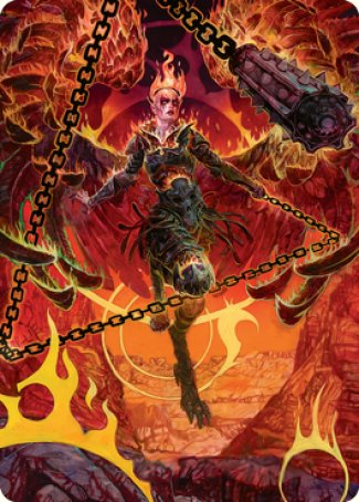 Zariel, Archduke of Avernus Art Card [Dungeons & Dragons: Adventures in the Forgotten Realms Art Series] | Gamers Paradise