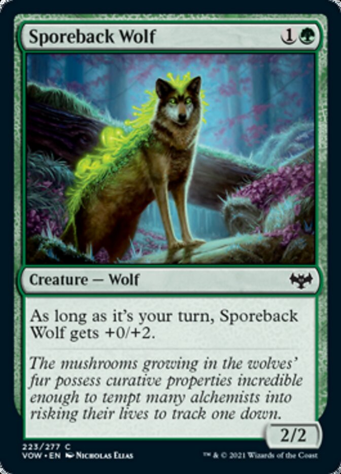 Sporeback Wolf [Innistrad: Crimson Vow] | Gamers Paradise