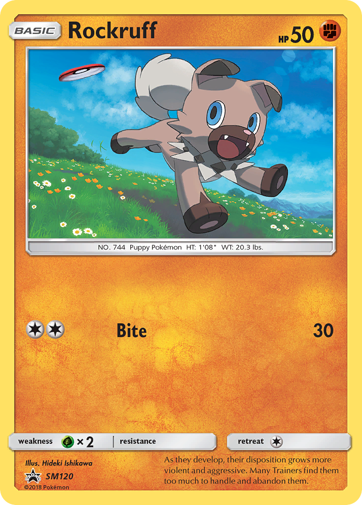 Rockruff (SM120) [Sun & Moon: Black Star Promos] | Gamers Paradise