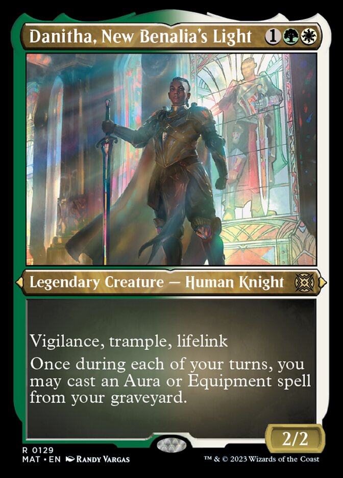 Danitha, New Benalia's Light (Foil Etched) [March of the Machine: The Aftermath] | Gamers Paradise
