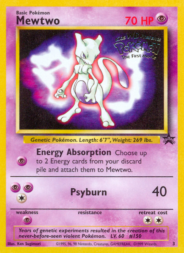 Mewtwo (3) [Wizards of the Coast: Black Star Promos] | Gamers Paradise