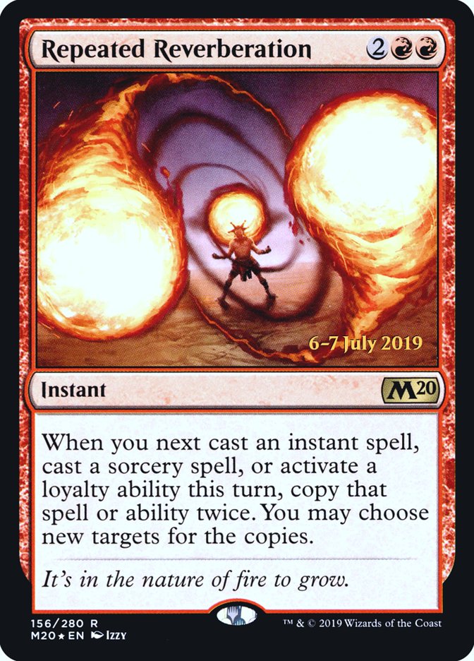 Repeated Reverberation [Core Set 2020 Prerelease Promos] | Gamers Paradise