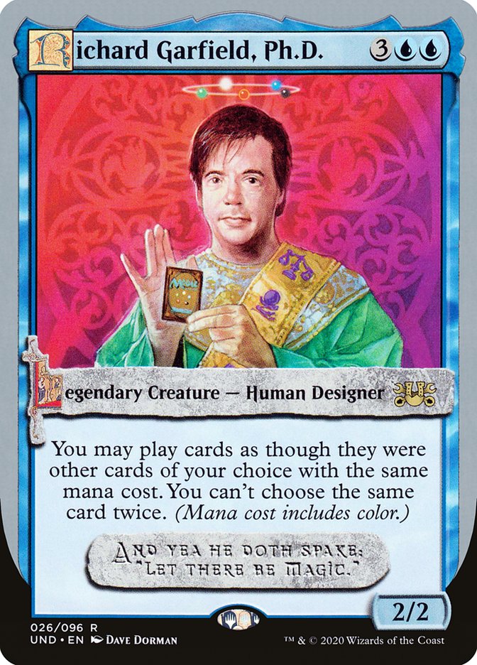 Richard Garfield, Ph.D. [Unsanctioned] | Gamers Paradise