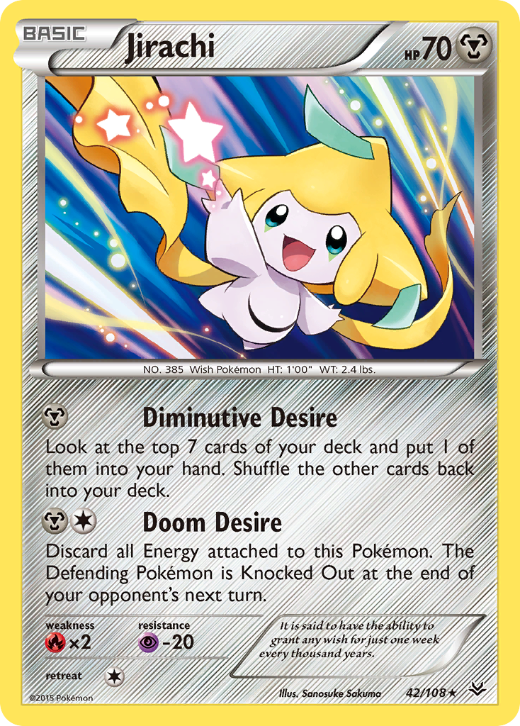 Jirachi (42/108) [XY: Roaring Skies] | Gamers Paradise