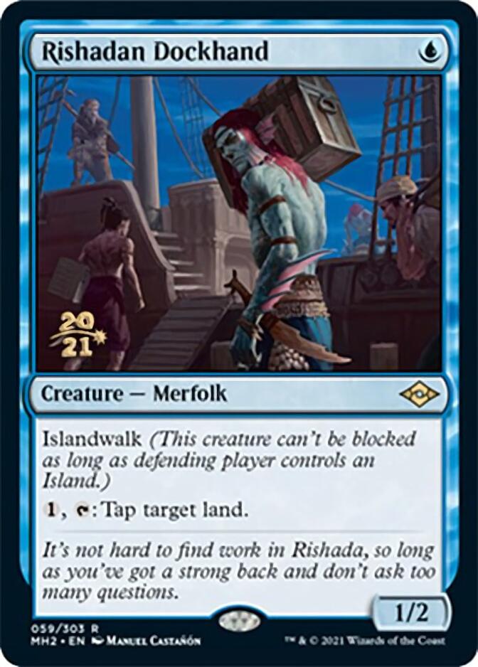 Rishadan Dockhand [Modern Horizons 2 Prerelease Promos] | Gamers Paradise