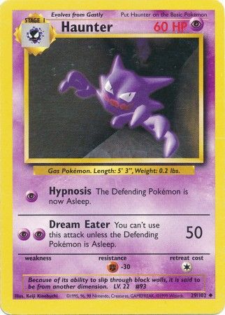 Haunter (29/102) [Base Set Unlimited] | Gamers Paradise