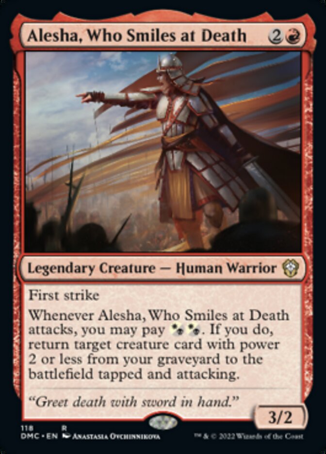 Alesha, Who Smiles at Death [Dominaria United Commander] | Gamers Paradise