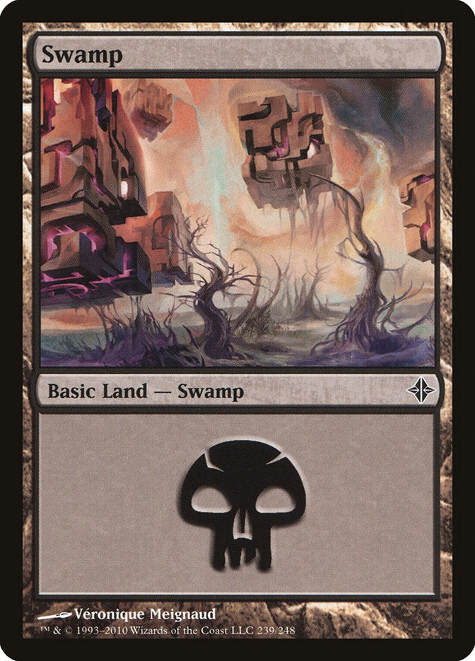 Swamp (239) [Rise of the Eldrazi] | Gamers Paradise