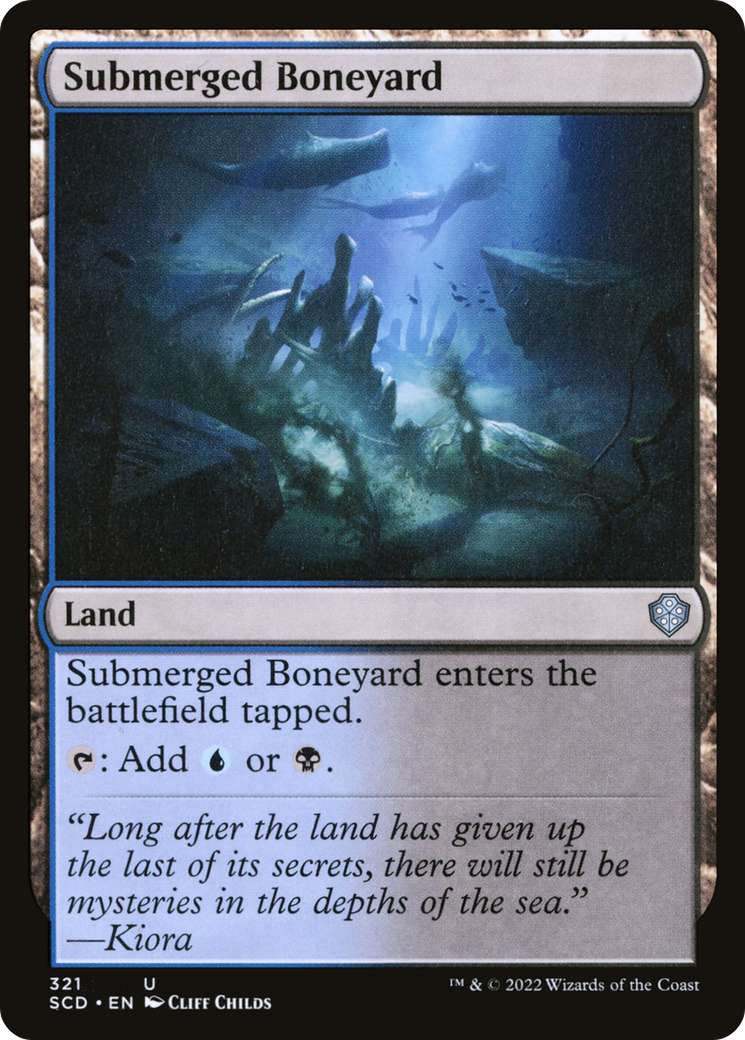 Submerged Boneyard [Starter Commander Decks] | Gamers Paradise