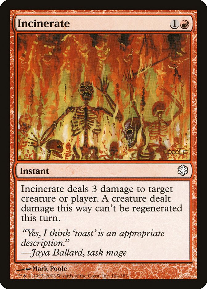 Incinerate [Coldsnap Theme Decks] | Gamers Paradise