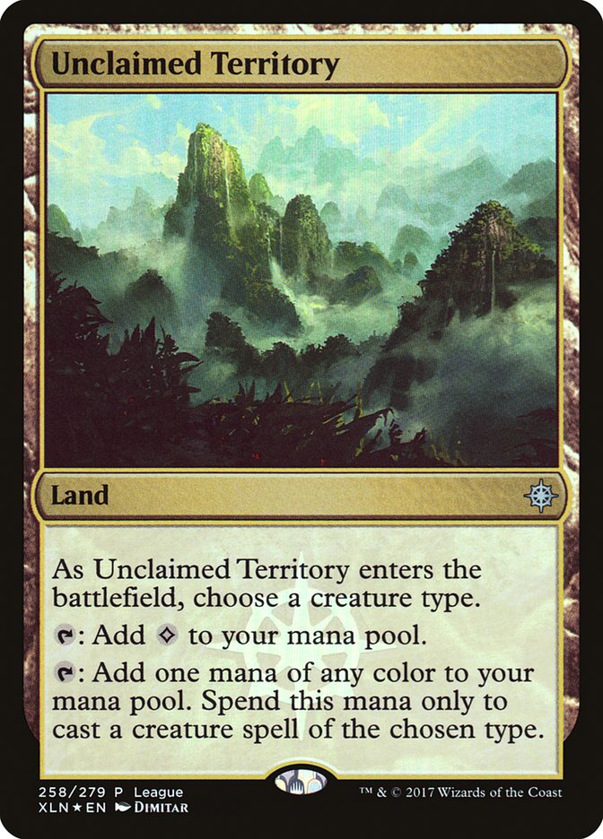 Unclaimed Territory (League) [Ixalan Promos] | Gamers Paradise