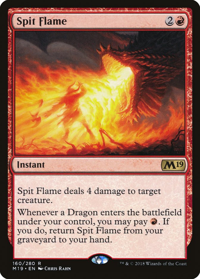 Spit Flame [Core Set 2019] | Gamers Paradise