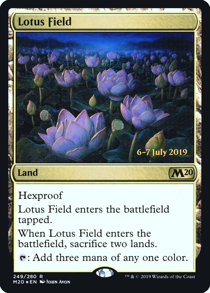 Lotus Field [Core Set 2020 Prerelease Promos] | Gamers Paradise