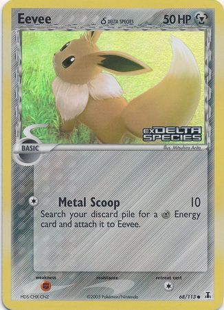 Eevee (68/113) (Delta Species) (Stamped) [EX: Delta Species] | Gamers Paradise