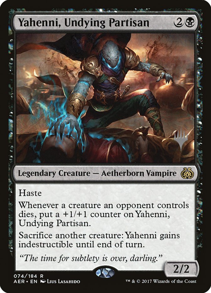Yahenni, Undying Partisan (Promo Pack) [Aether Revolt Promos] | Gamers Paradise