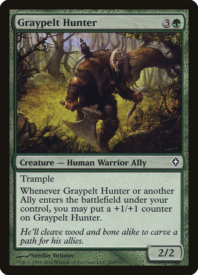 Graypelt Hunter [Worldwake] | Gamers Paradise