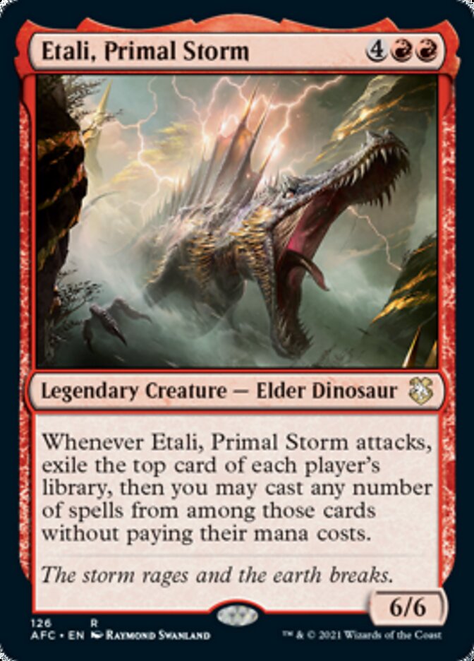 Etali, Primal Storm [Dungeons & Dragons: Adventures in the Forgotten Realms Commander] | Gamers Paradise