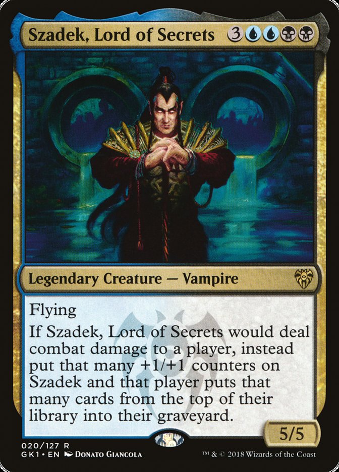 Szadek, Lord of Secrets [Guilds of Ravnica Guild Kit] | Gamers Paradise