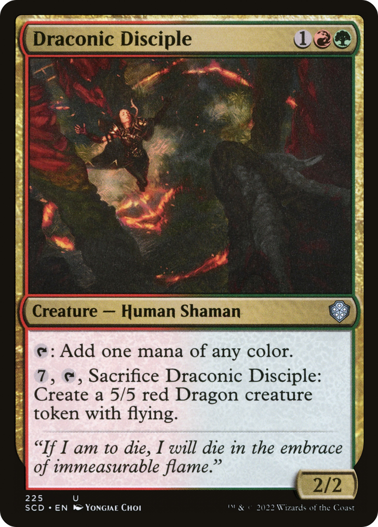 Draconic Disciple [Starter Commander Decks] | Gamers Paradise