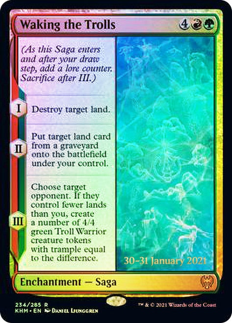 Waking the Trolls [Kaldheim Prerelease Promos] | Gamers Paradise