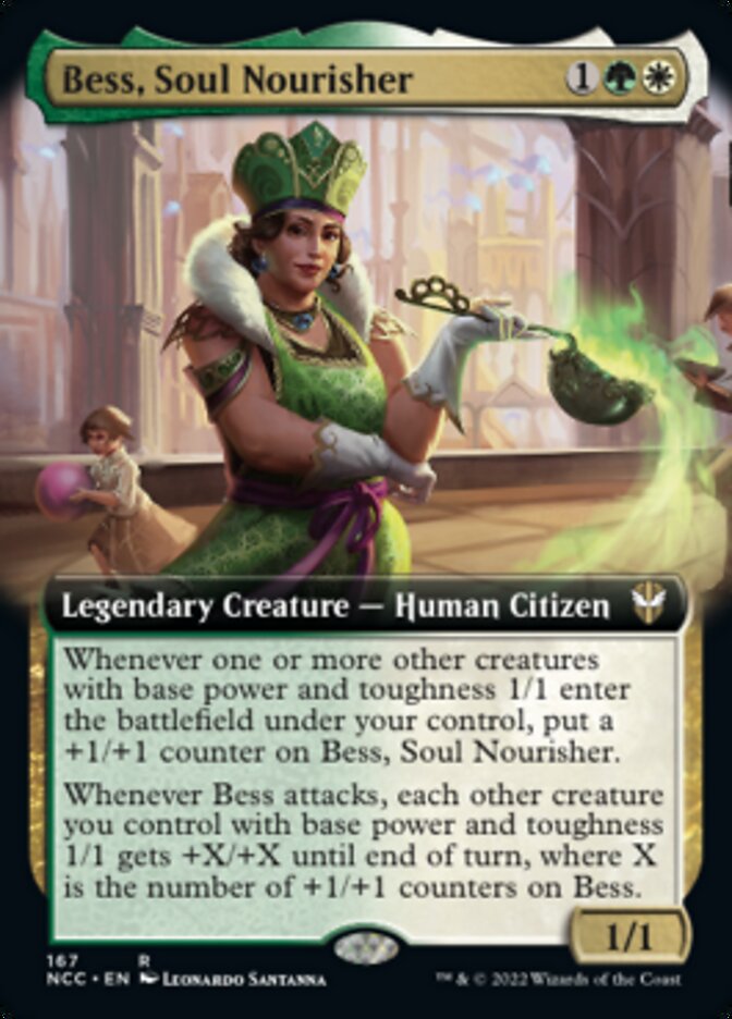 Bess, Soul Nourisher (Extended Art) [Streets of New Capenna Commander] | Gamers Paradise