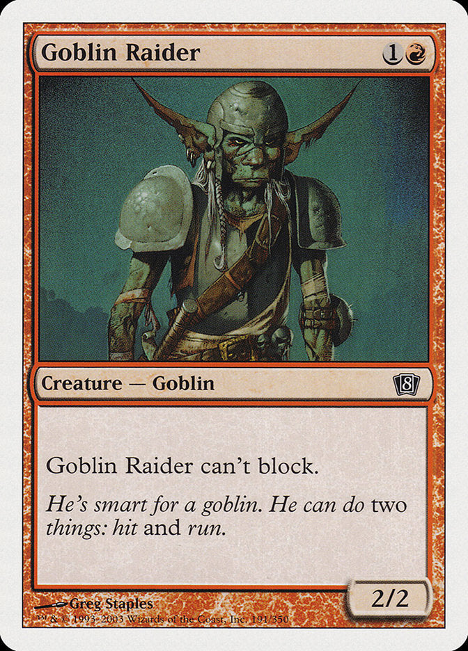 Goblin Raider [Eighth Edition] | Gamers Paradise