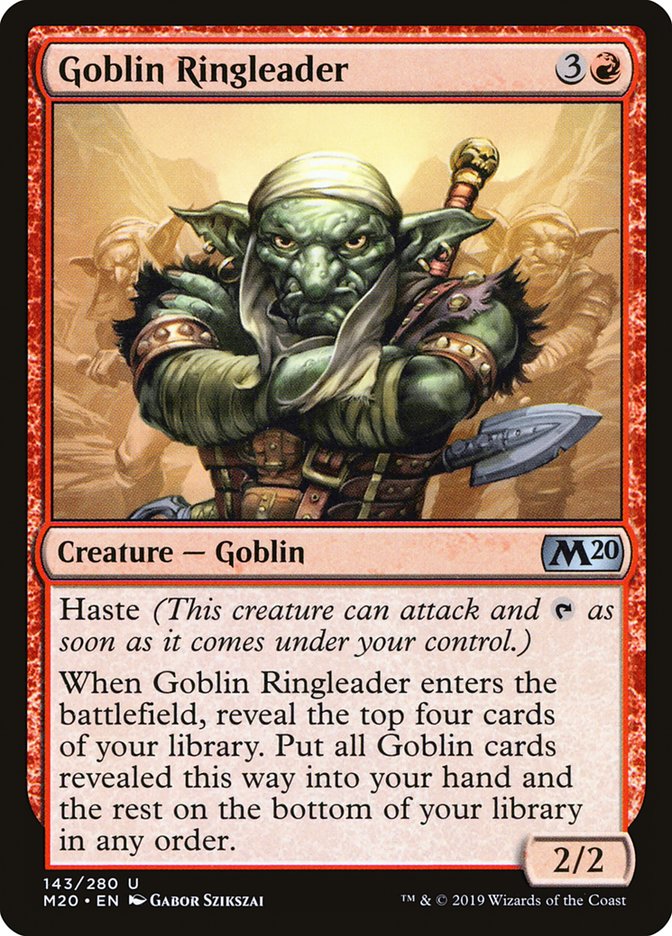 Goblin Ringleader [Core Set 2020] | Gamers Paradise