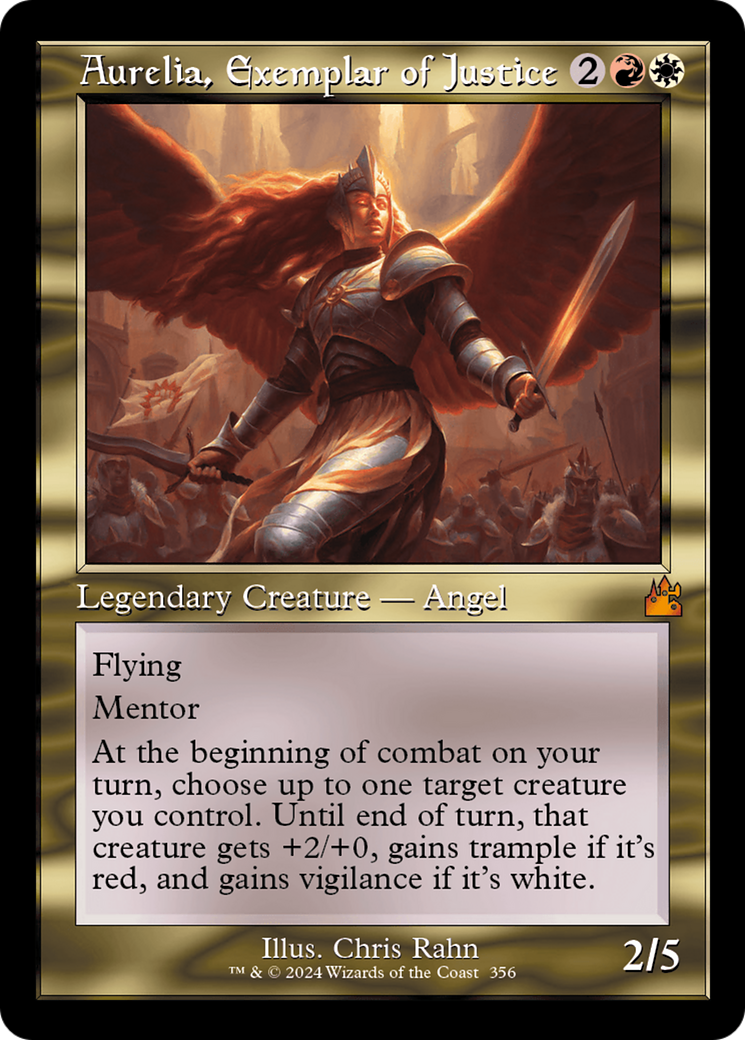 Aurelia, Exemplar of Justice (Retro) [Ravnica Remastered] | Gamers Paradise