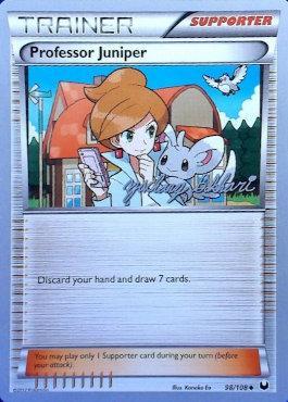 pokemon cards professor juniper Professor Juniper (98/108) (CMT