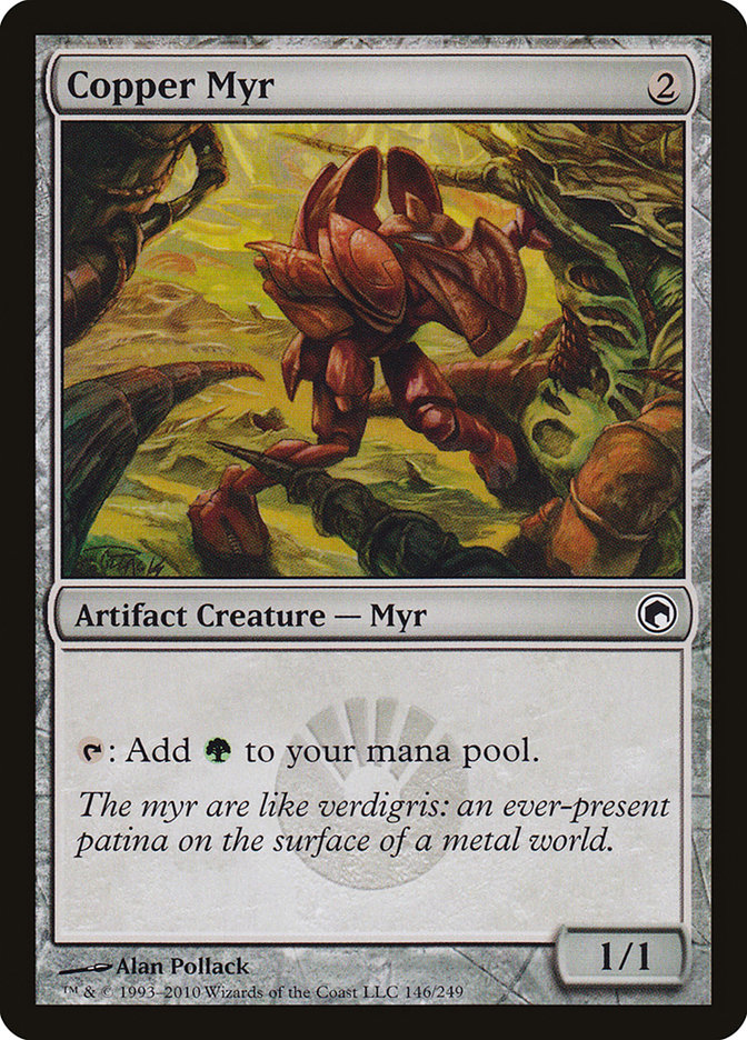 Copper Myr [Scars of Mirrodin] | Gamers Paradise