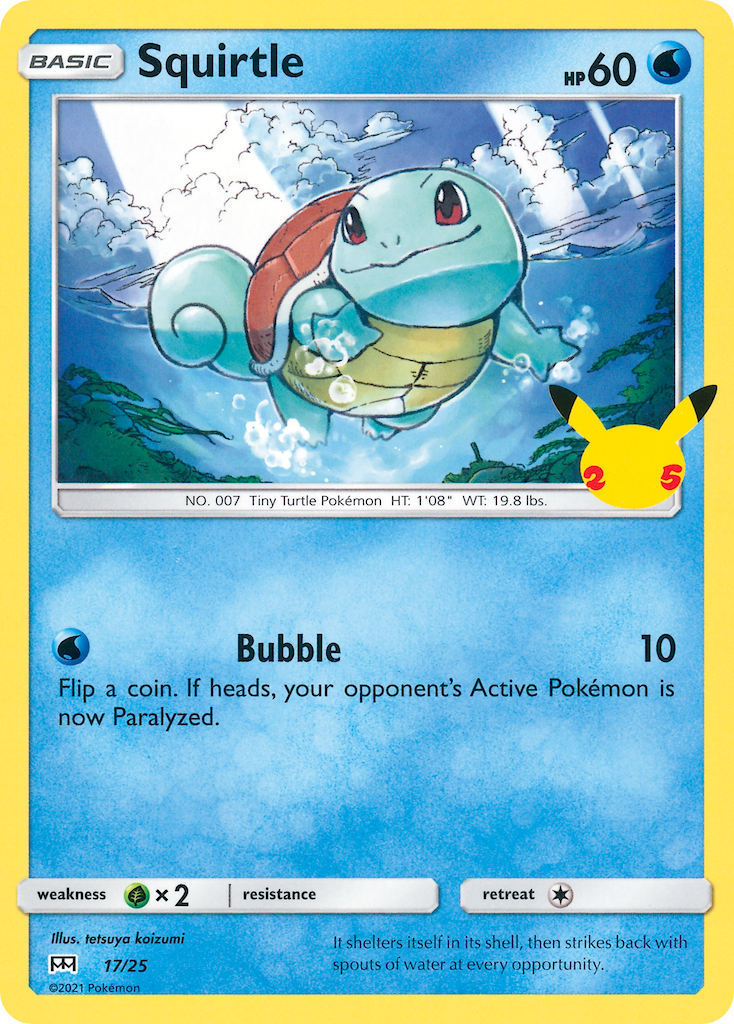 Squirtle (17/25) [McDonald's 25th Anniversary] | Gamers Paradise