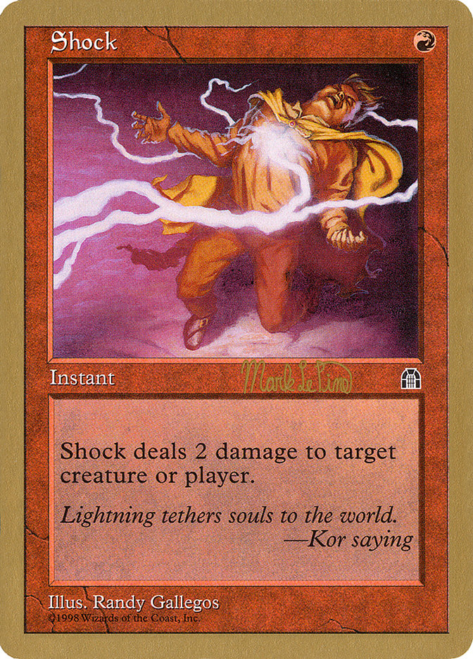 Shock (Mark Le Pine) [World Championship Decks 1999] | Gamers Paradise