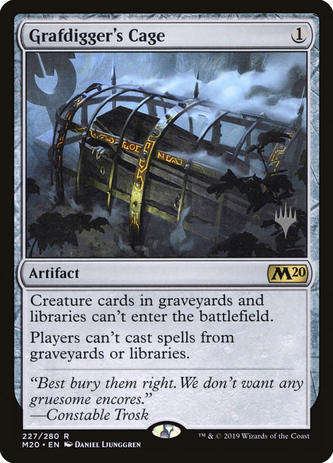 Grafdigger's Cage (Promo Pack) [Core Set 2020 Promos] | Gamers Paradise