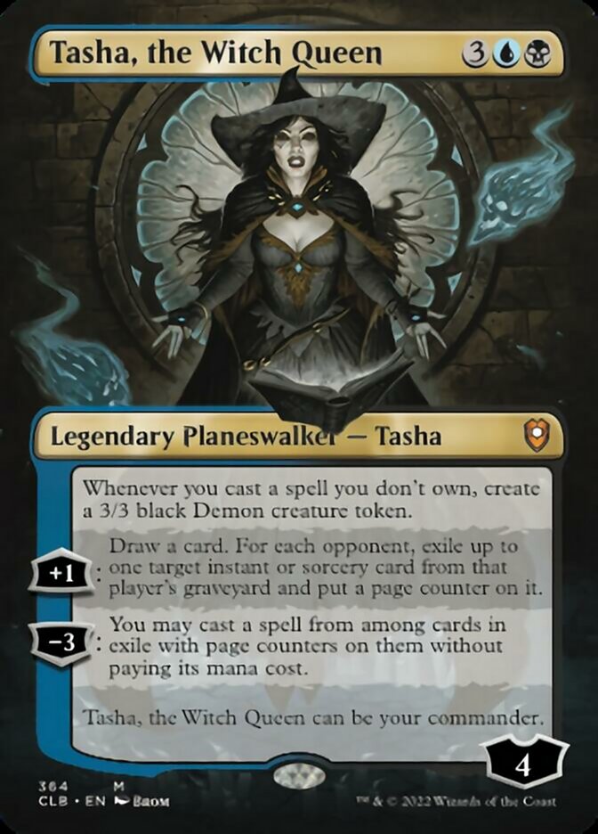 Tasha, the Witch Queen (Borderless) [Commander Legends: Battle for Baldur's Gate] | Gamers Paradise