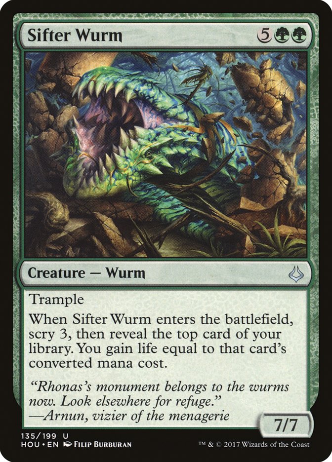 Sifter Wurm [Hour of Devastation] | Gamers Paradise
