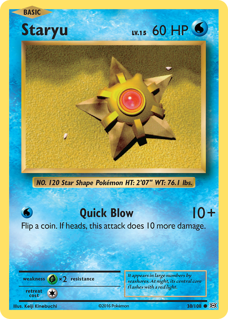 Staryu (30/108) [XY: Evolutions] | Gamers Paradise
