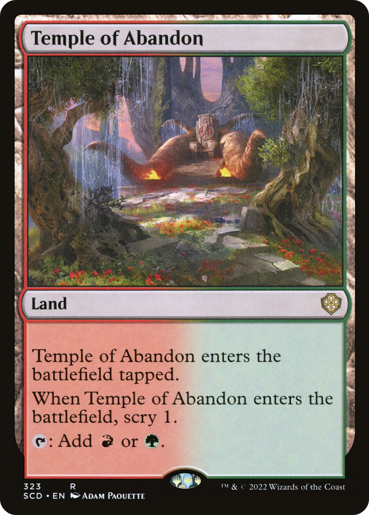 Temple of Abandon [Starter Commander Decks] | Gamers Paradise